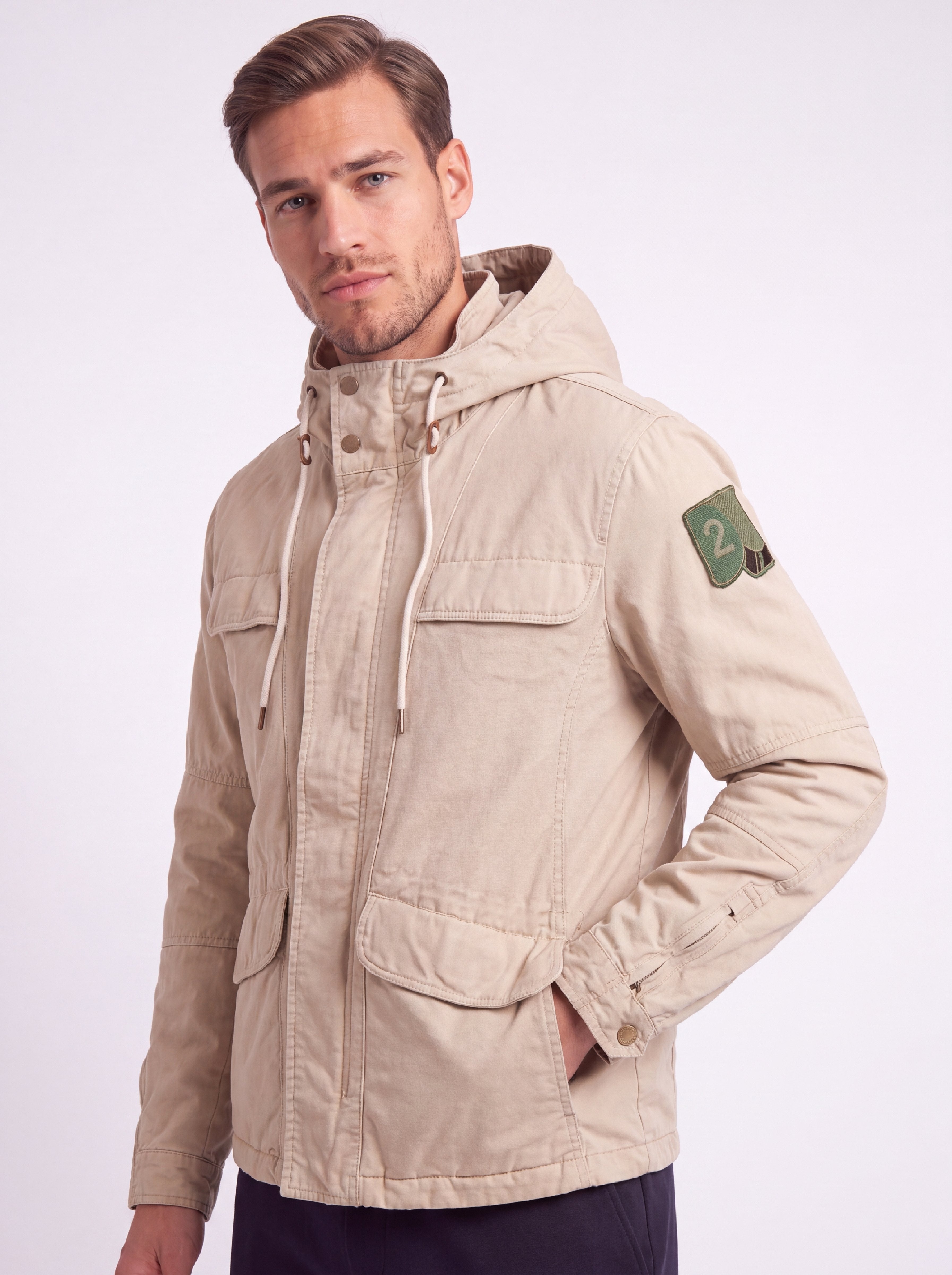 Harmony Field Jacket Beige