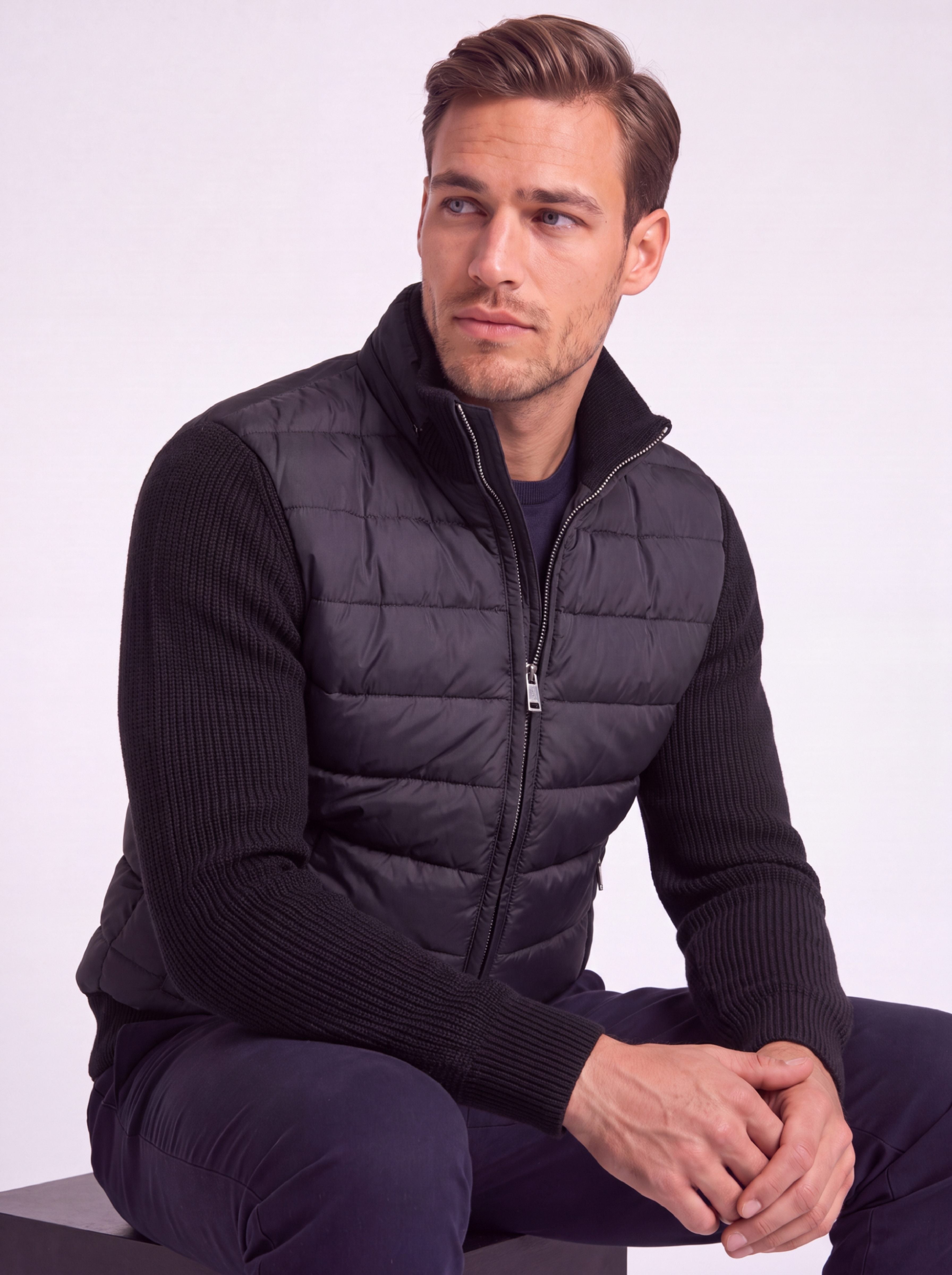 Mont Blanc Cardigan Black