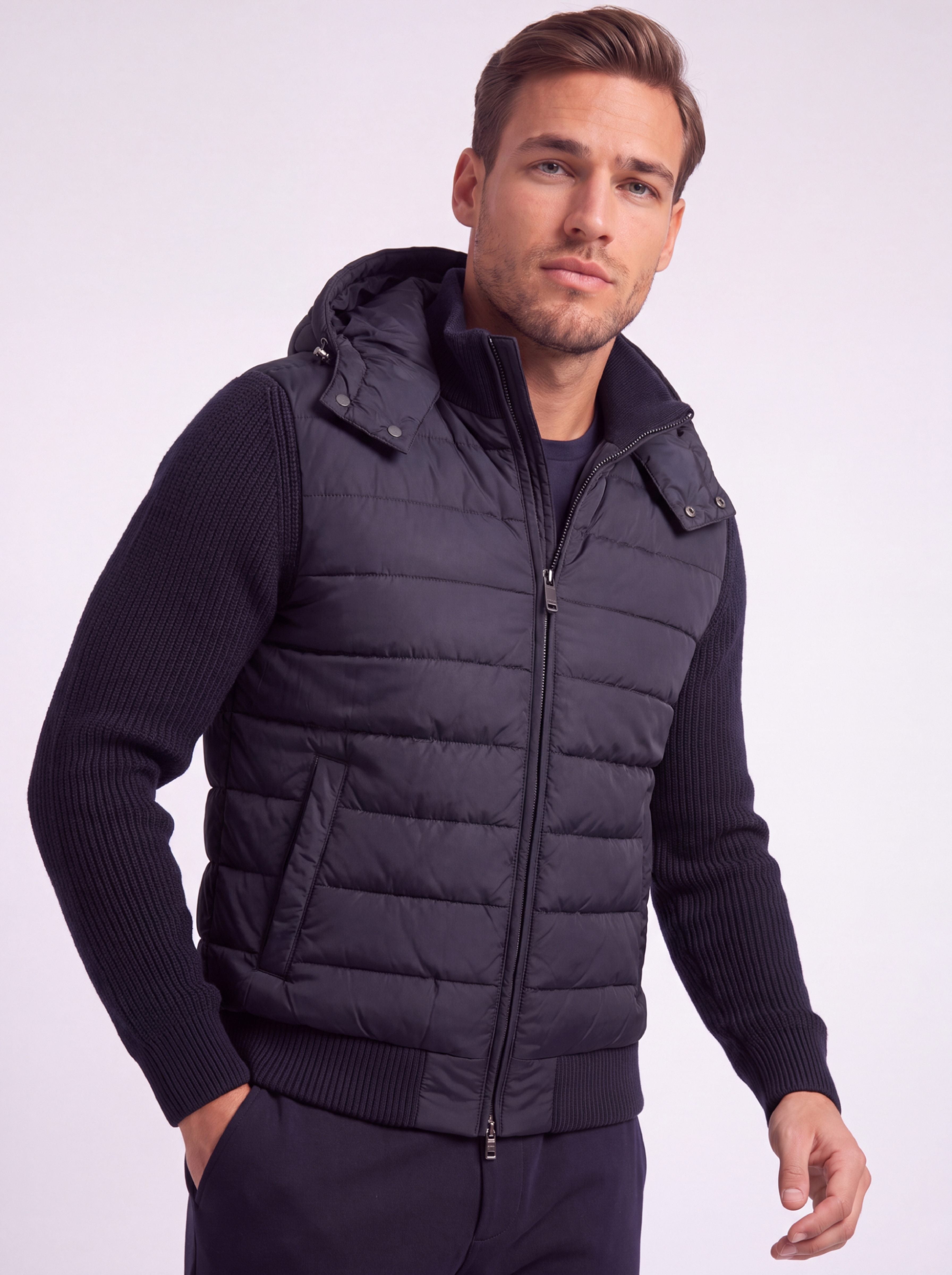 Mont Blanc Cardigan Navy