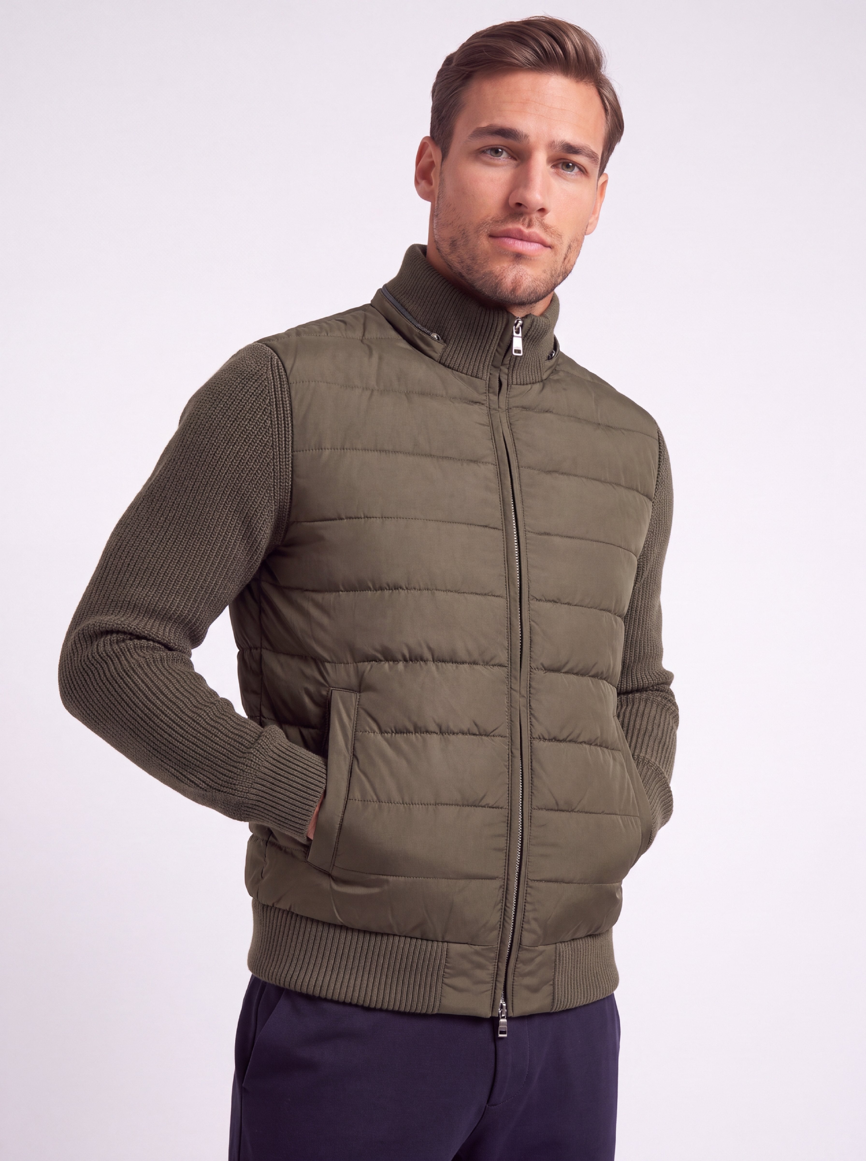 Mont Blanc Cardigan Olive