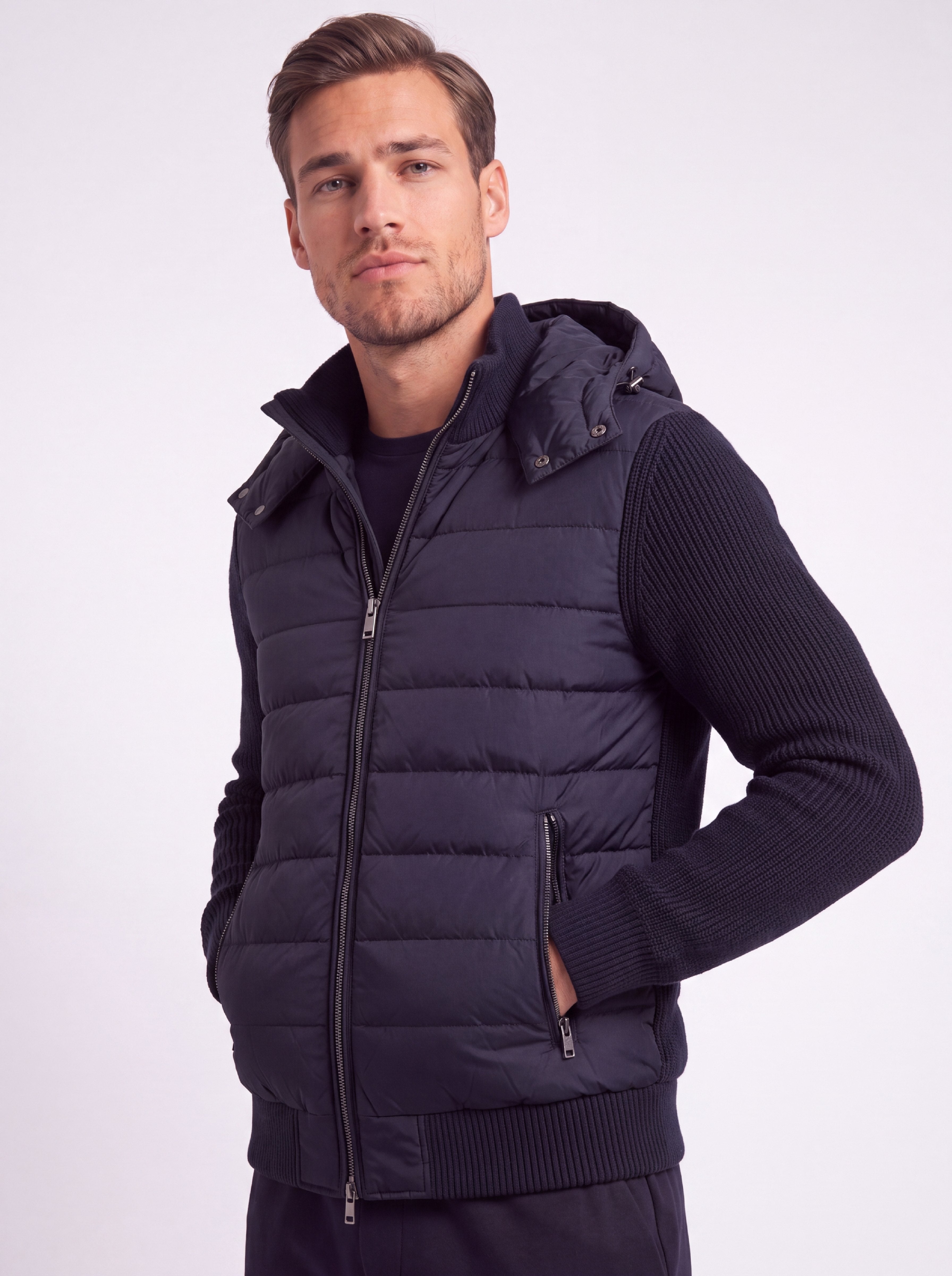 Mont Blanc Cardigan Navy