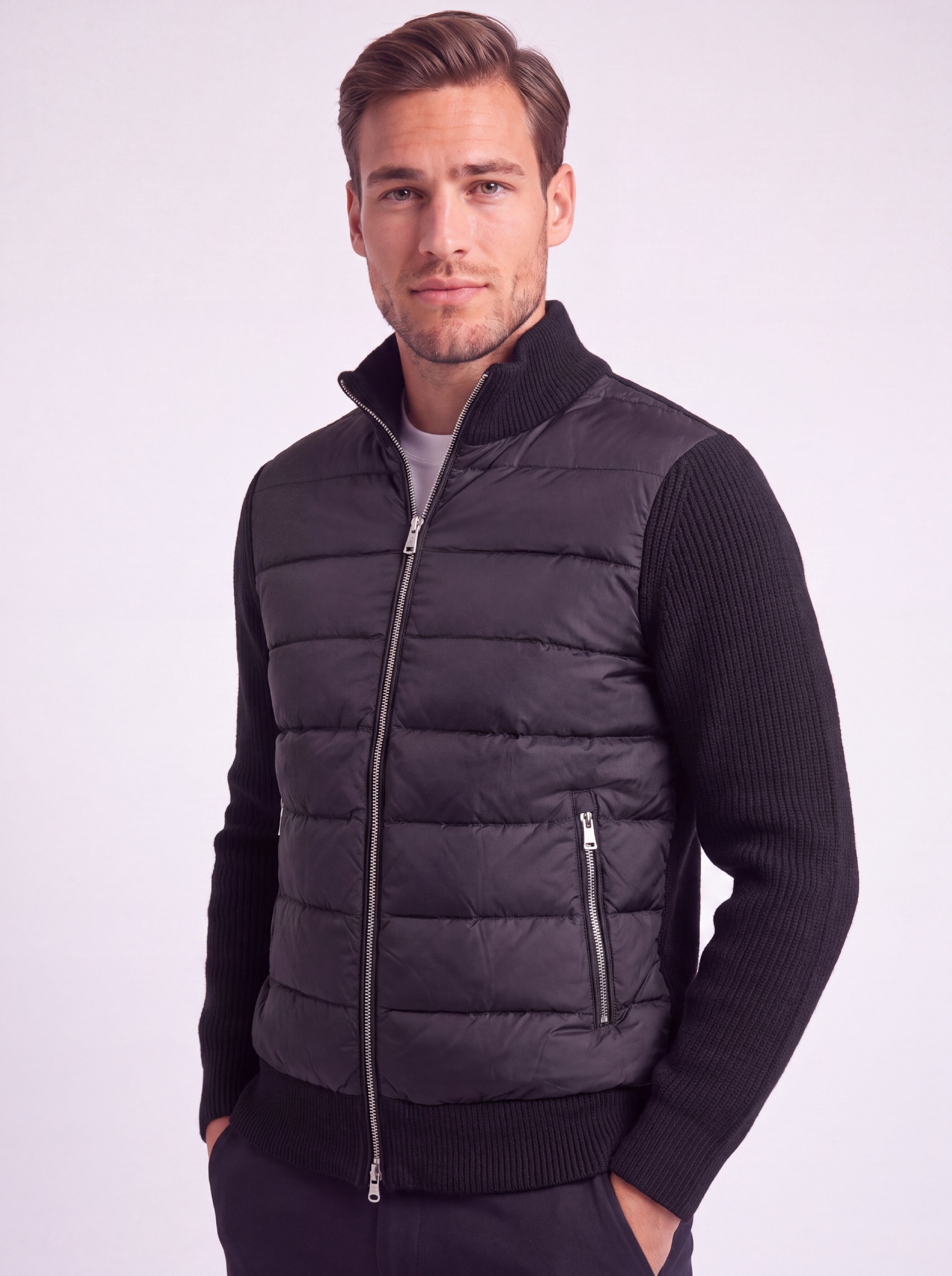 Regular Cardigan Black
