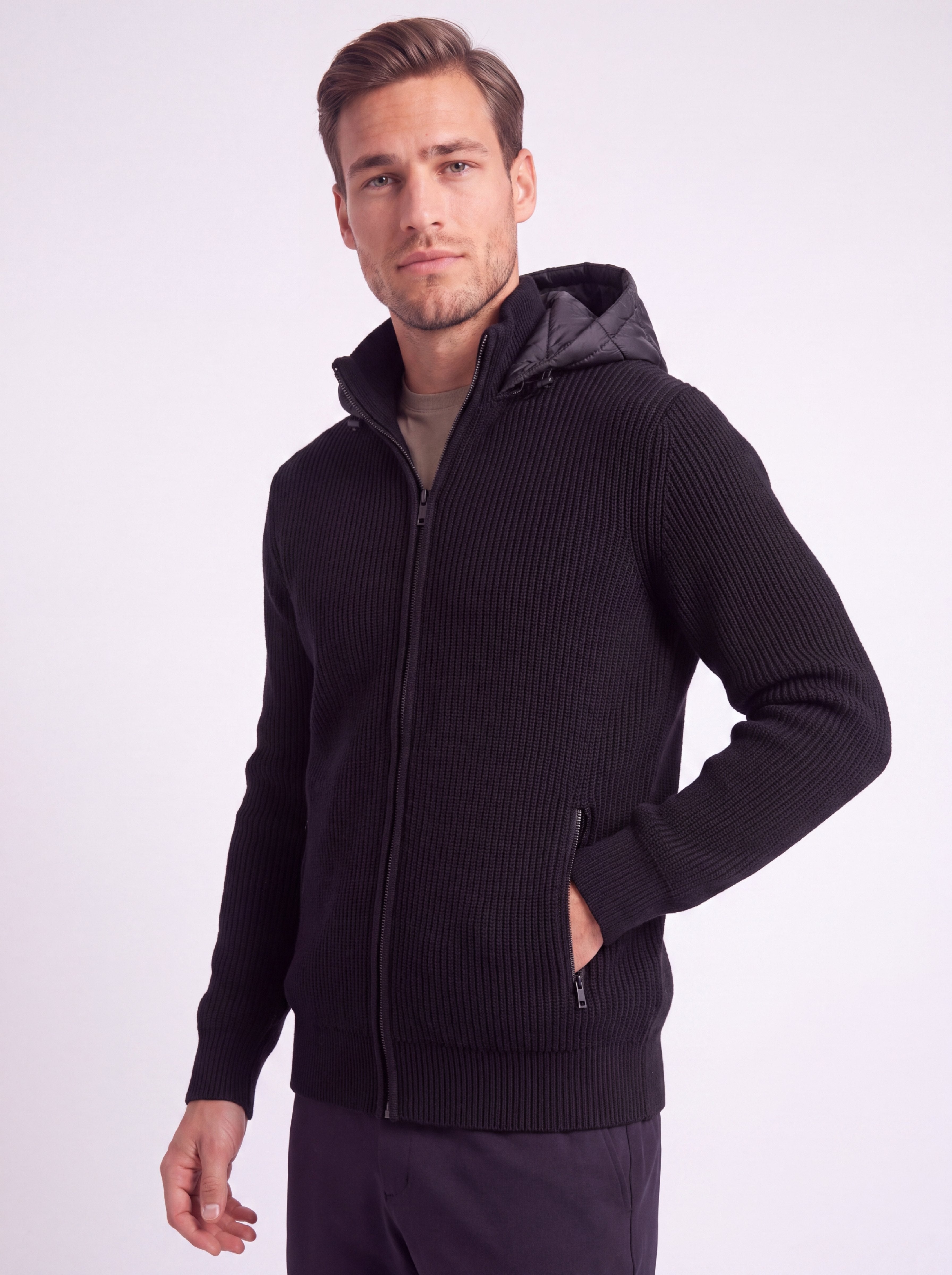Phantom Cardigan Black