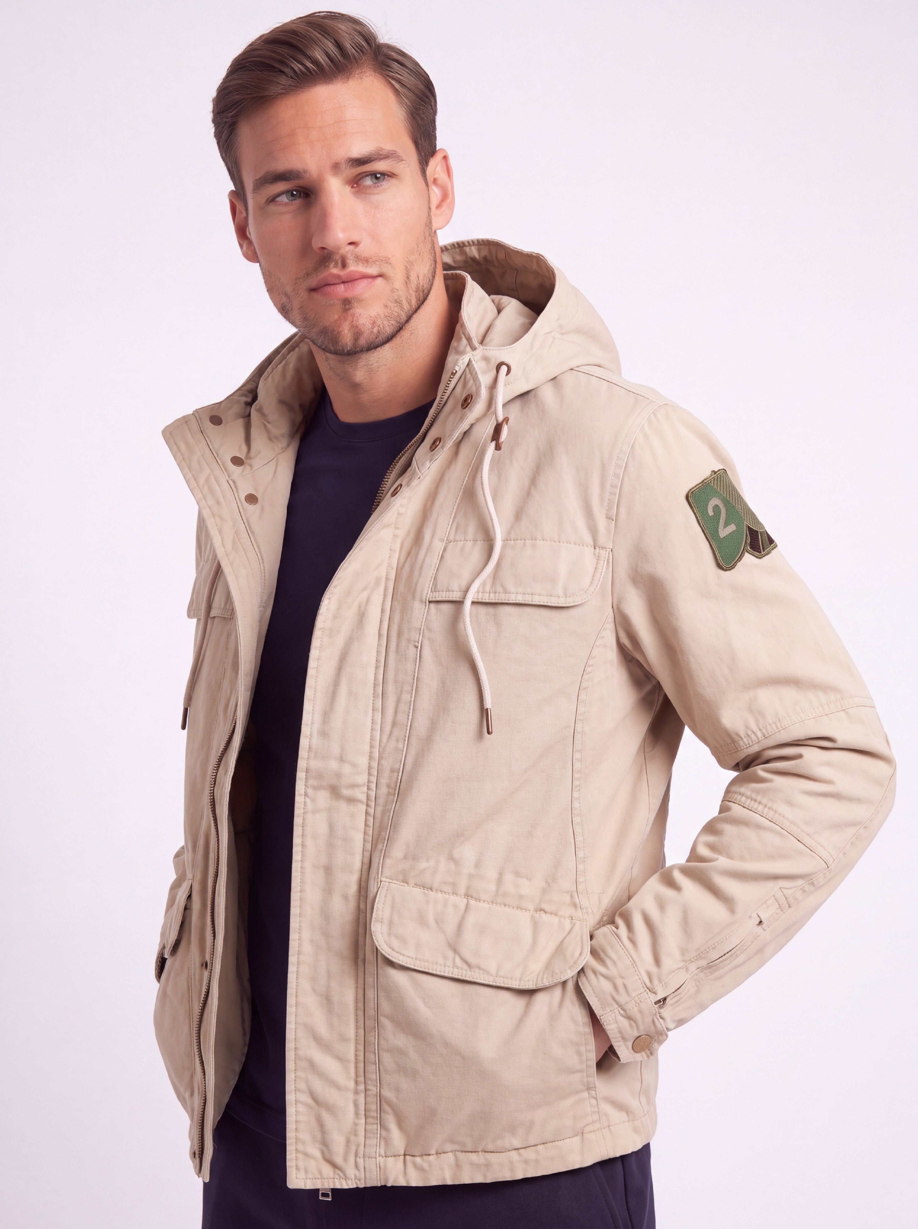 Harmony Field Jacket Beige