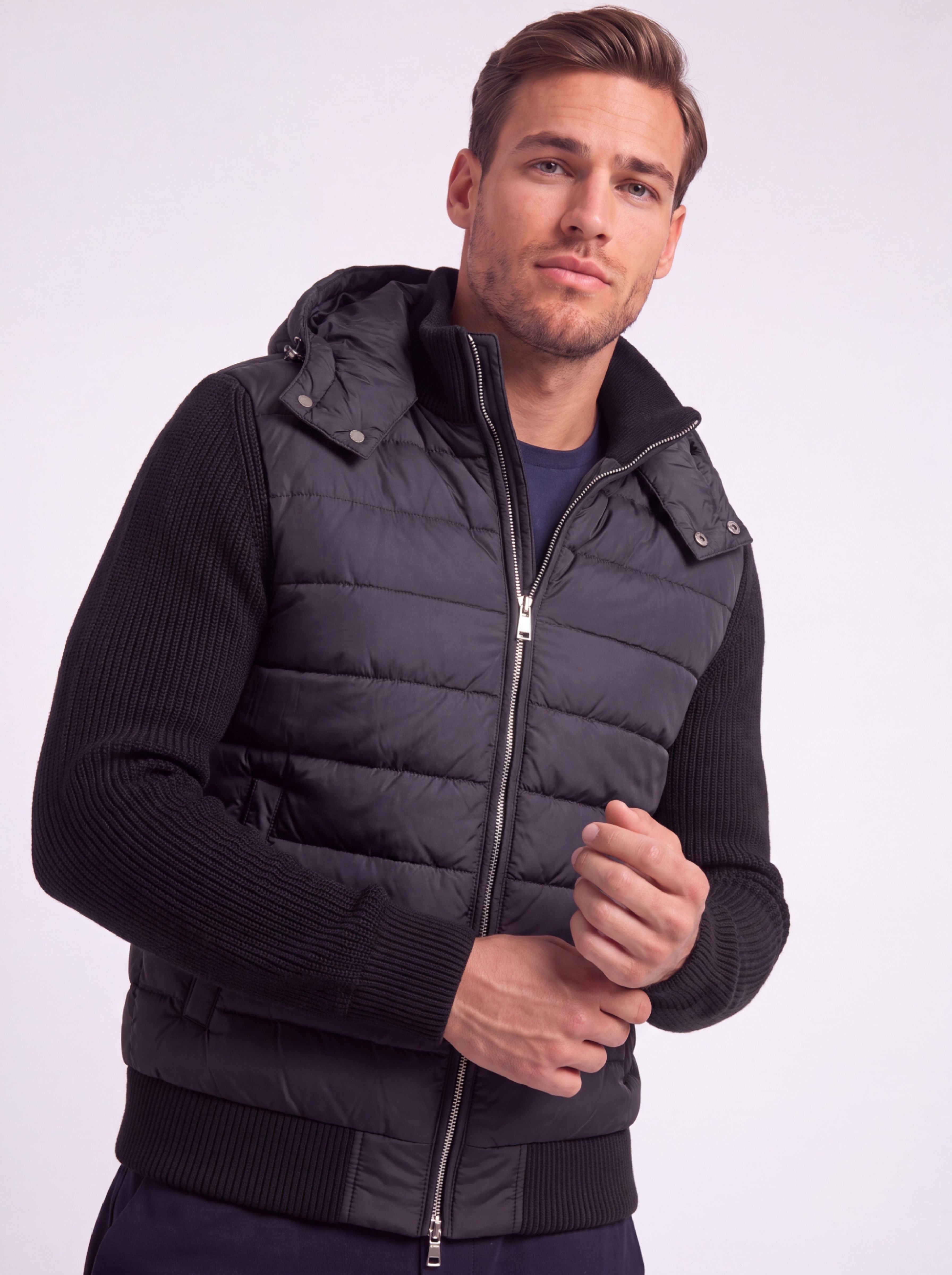 Mont Blanc Cardigan Black