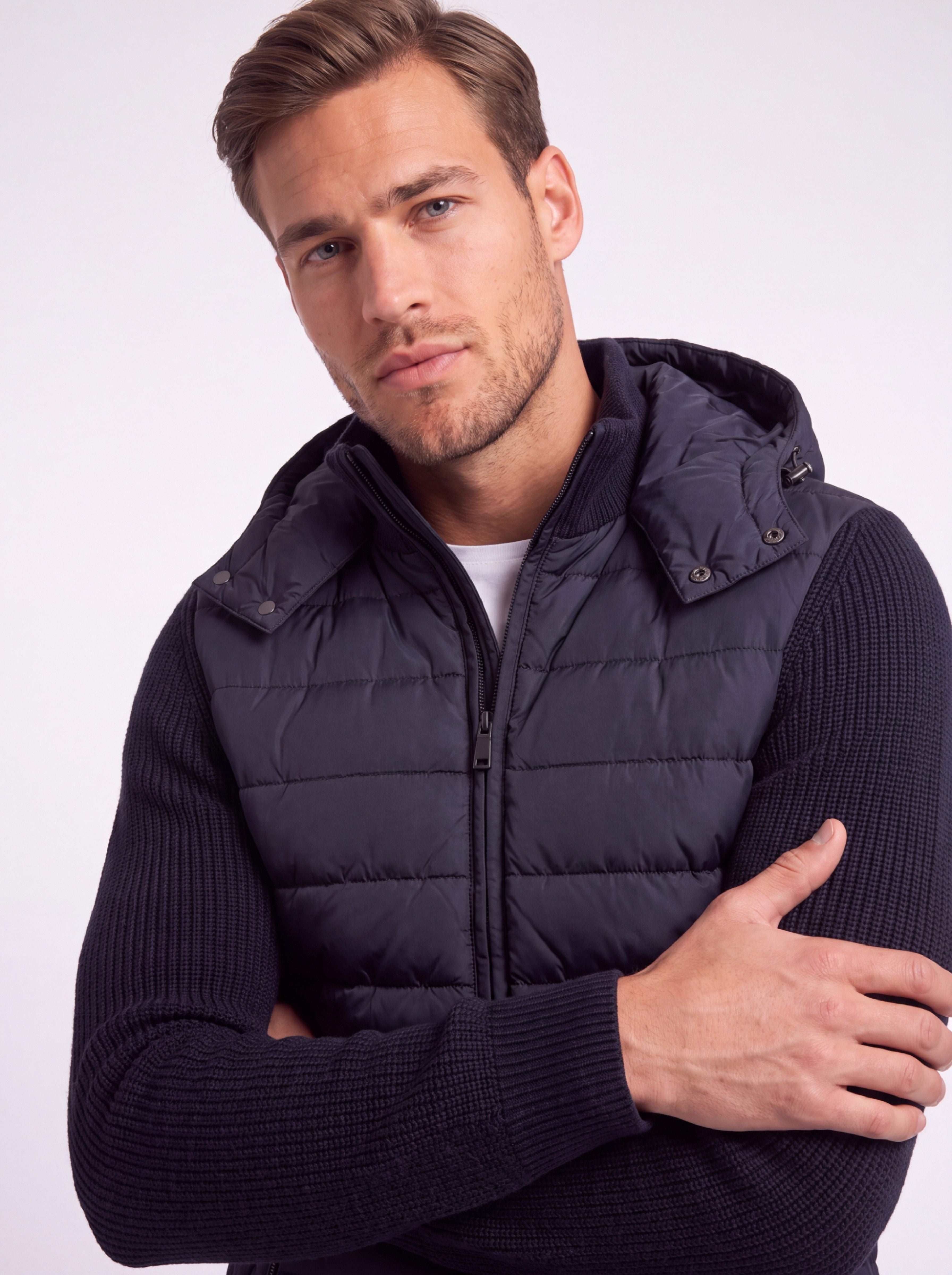 Mont Blanc Cardigan Navy