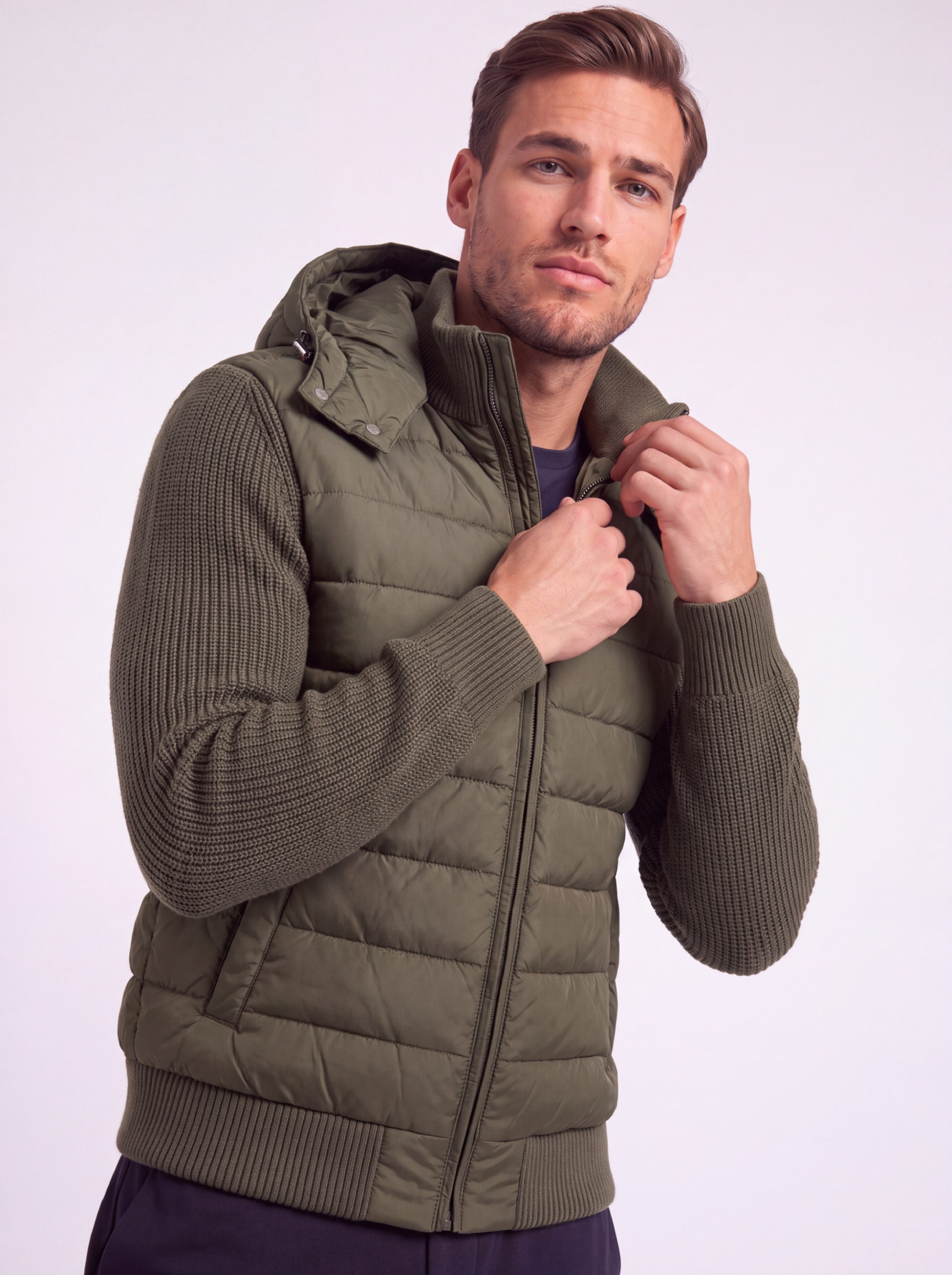 Mont Blanc Cardigan Olive