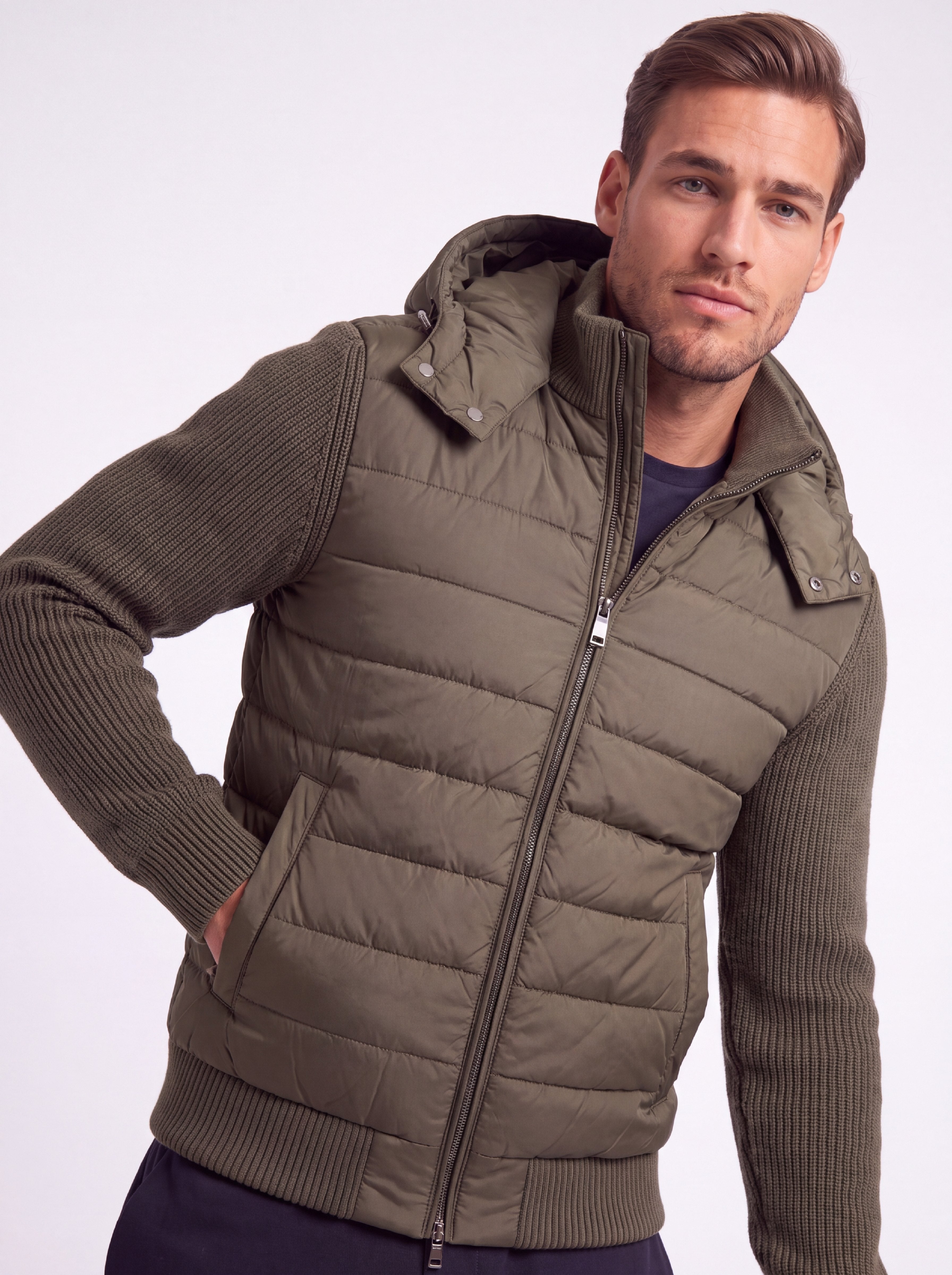 Mont Blanc Cardigan Olive