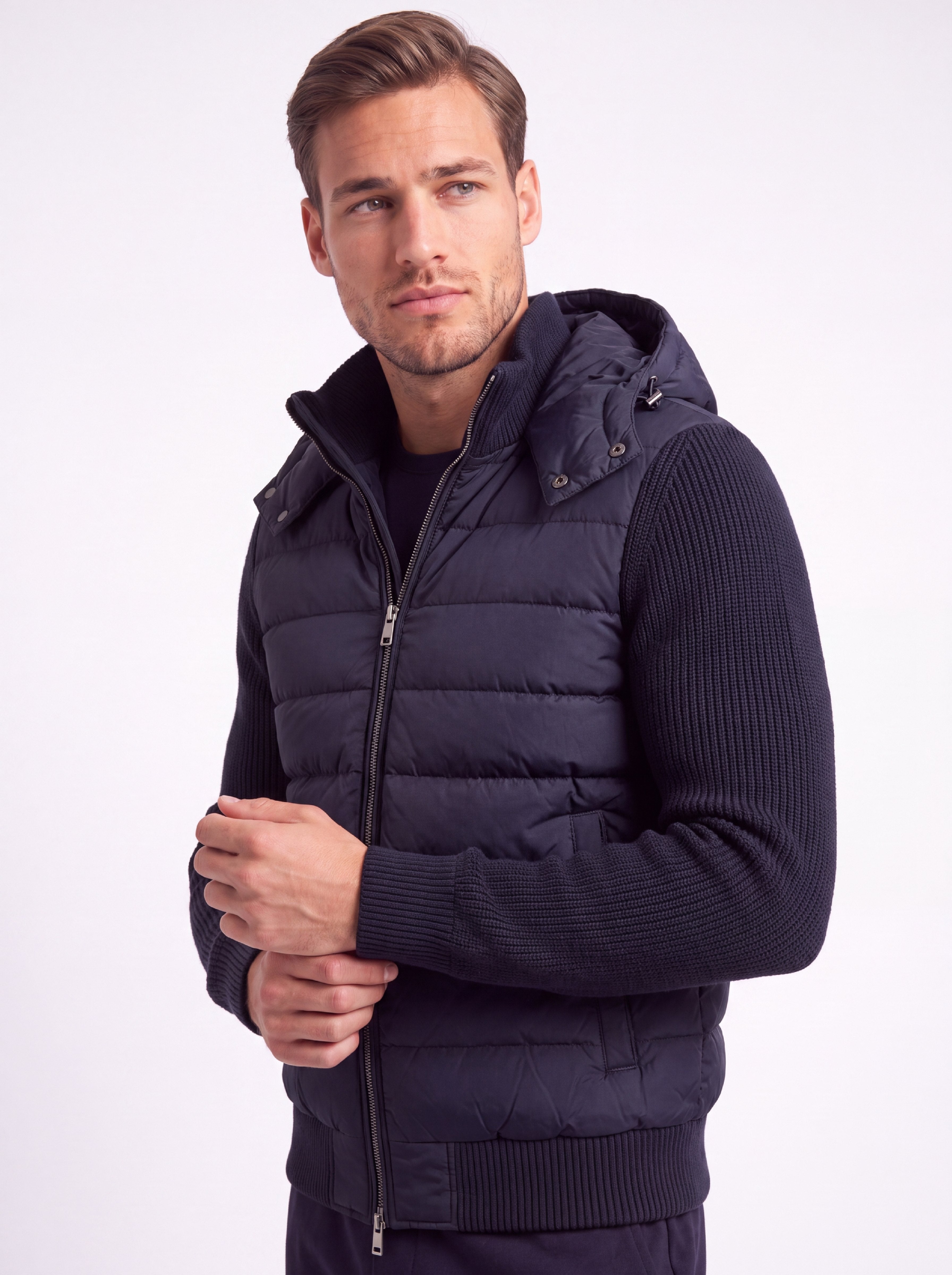 Mont Blanc Cardigan Navy