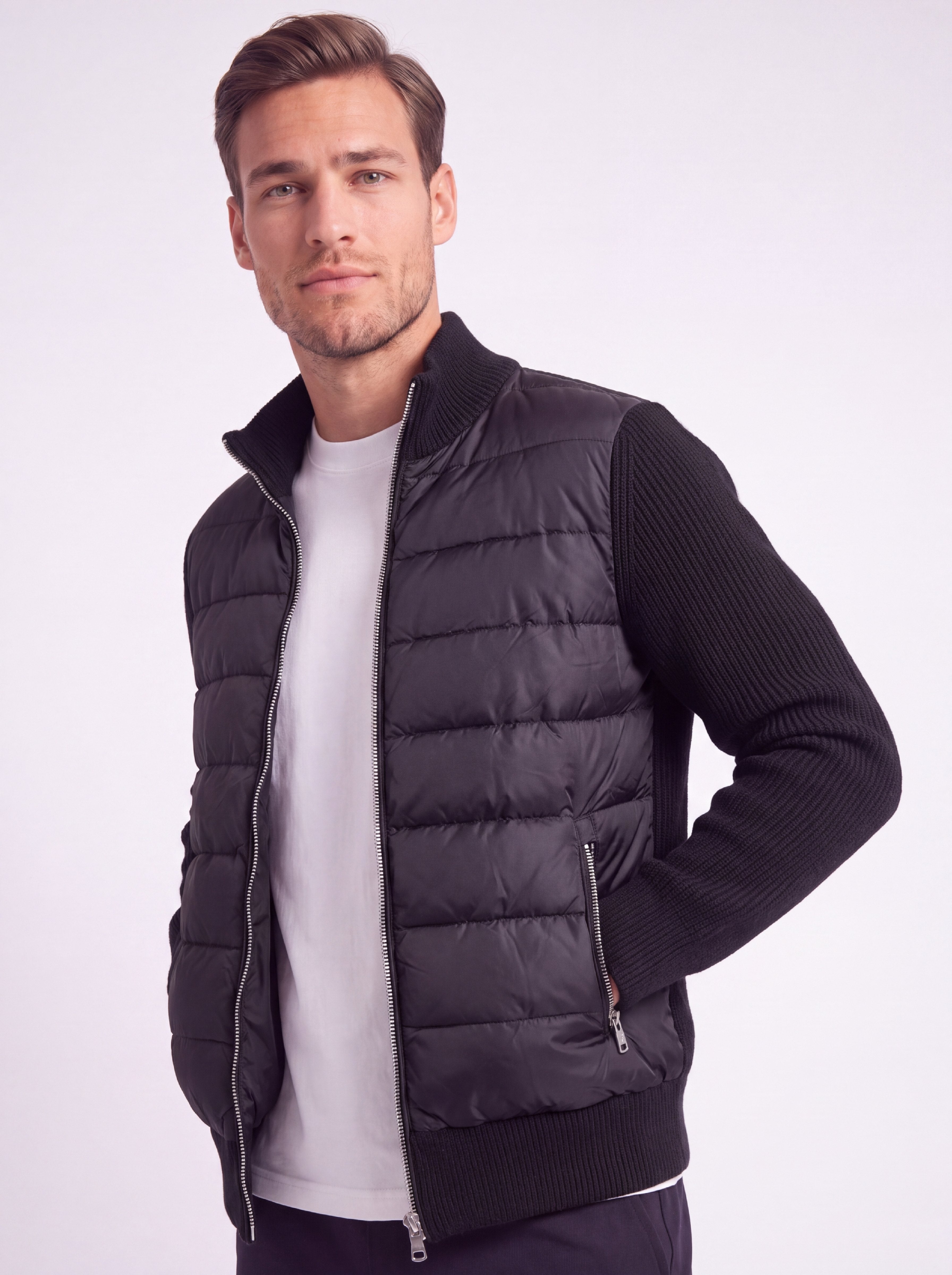 Regular Cardigan Black