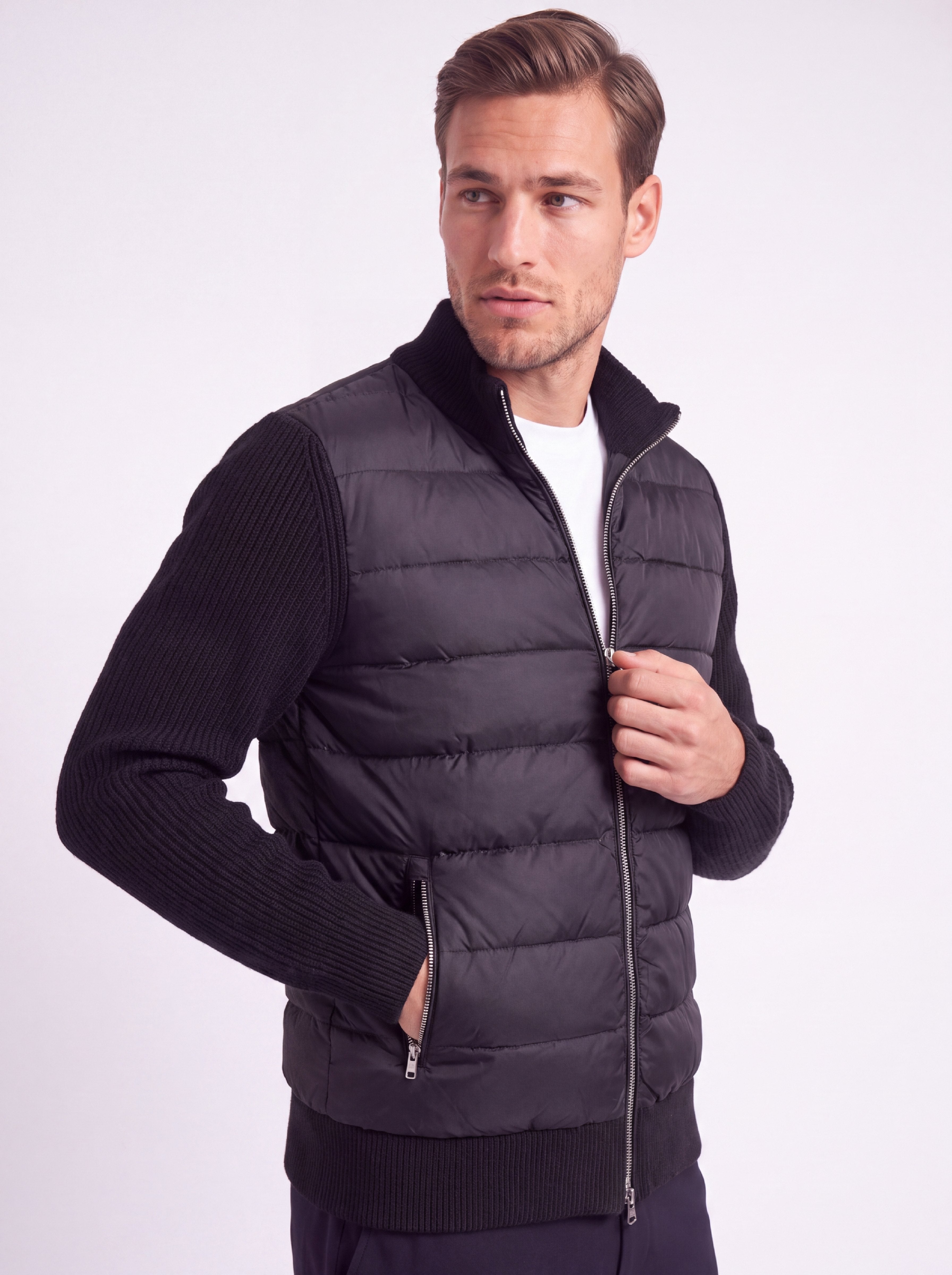 Regular Cardigan Black