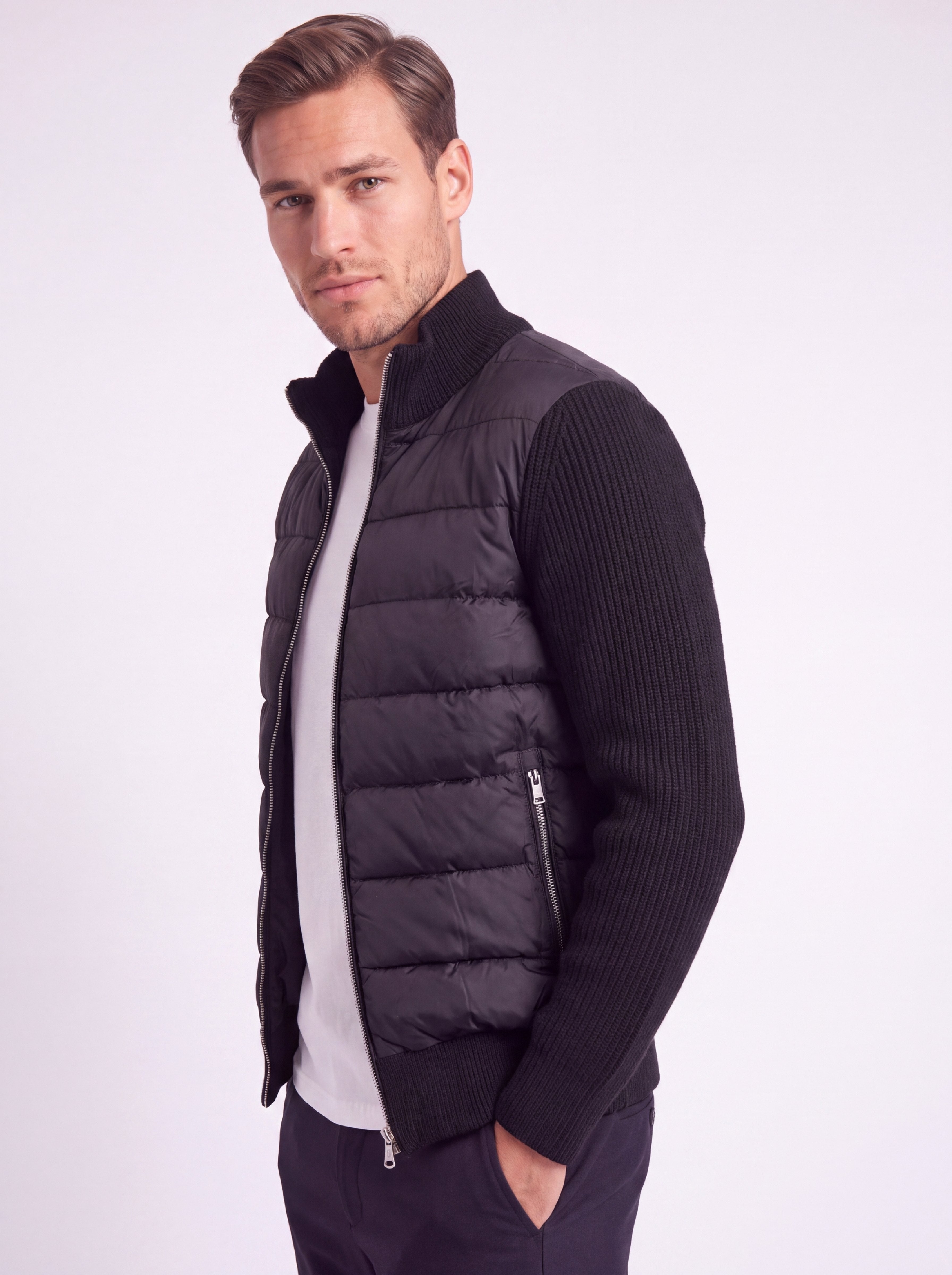 Regular Cardigan Black